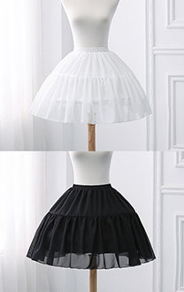 Women Petticoat Lolita Short Skirts Tutu Crinoline Underskirt
