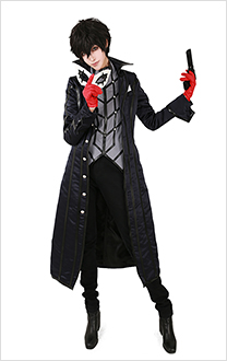 Persona 5 Protagonist Phantom Thief Kaitou Joker Akira Kurusu Cosplay Costume