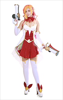 League of Legends Miss Fortune Cosplay Costume Dress