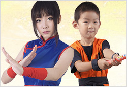 Chi Chi and Goku Kids